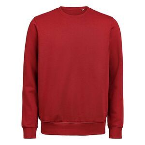 Untagged Movement Mens Crew Neck Regular Sweatshirt / Brick